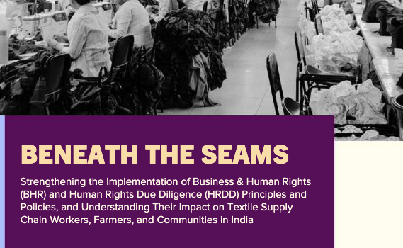 Fair Trade ‘Beneath the Seams’ Report published Fair Trade ‘Beneath the Seams’ Report published